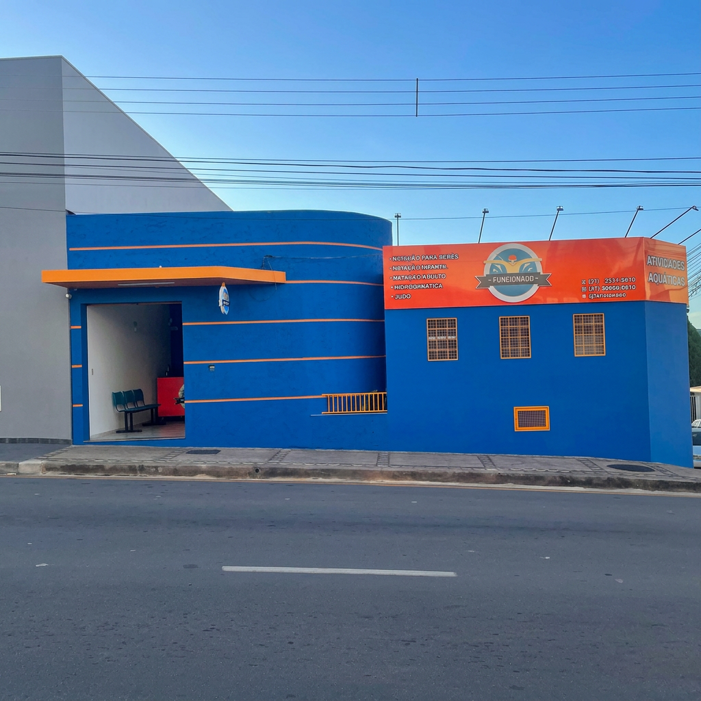 Fachada da Academia FuncioNado em Divinópolis
